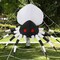 GOOSH 6 FT Height Halloween Inflatables Outdoor Spider with Magic Light, Blow Up with LED Lights